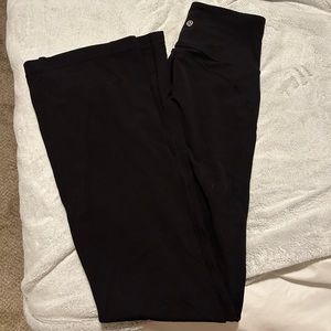 Lululemon groove super high rise flared pant nulu